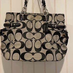 Coach bag shoulder tote